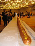 longest hot dog